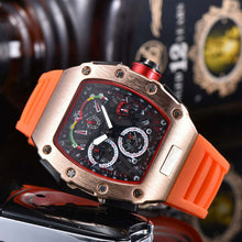 Load image into Gallery viewer, Fashion Casual Men Silicone Quartz Watch
