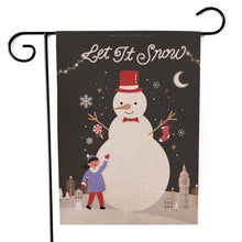 Load image into Gallery viewer, Santa Claus Garden Flag Christmas Decorations
