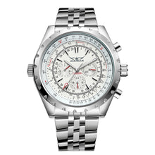 Load image into Gallery viewer, Double Calendar Automatic Mechanical Watch Mens Steel
