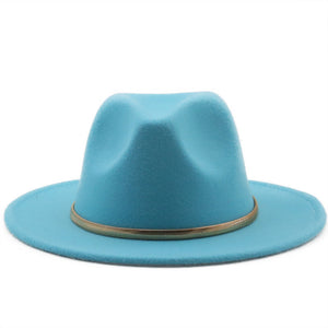 Fashion Autumn And Winter New Men's And Women's Woolen Top Hat Jazz