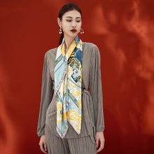 Load image into Gallery viewer, Plain crepe silk gift scarf
