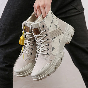 Canvas Martin Boots