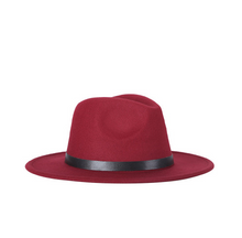 Load image into Gallery viewer, 2021 autumn and winter new European and American version of the woolen jazz hat fashion hat hats AliExpress hot
