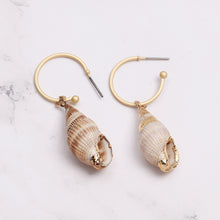 Load image into Gallery viewer, New earrings Korean fashion conch earrings European and American retro temperament earrings female jewelry
