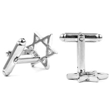 Load image into Gallery viewer, Fashion Six-Pointed star Cufflinks
