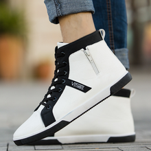 Load image into Gallery viewer, Men snow boots fashion microfiber PU ankle boots autumn winter boots men shoes men
