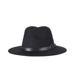 2021 autumn and winter new European and American version of the woolen jazz hat fashion hat hats AliExpress hot