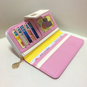Long wallet women's zero purse with large capacity bird kits holding new handbag
