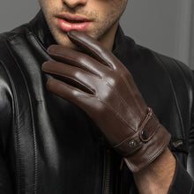 Load image into Gallery viewer, Men&#39;s Winter Warmth And Velvet Thick Sheepskin Cold-proof Gloves
