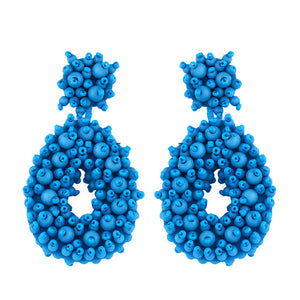 Bohemian Earrings Woven Bead Earrings