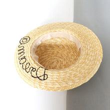 Load image into Gallery viewer, Wild sun hat straw hat
