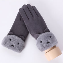 Load image into Gallery viewer, Suede gloves for ladies
