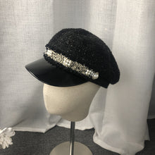Load image into Gallery viewer, Bright silk navy cap
