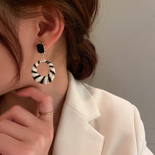 Load image into Gallery viewer, Korean Retro Triangle Earrings Personalized Earrings
