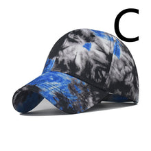 Load image into Gallery viewer, Tie-dyed Cotton Men&#39;s And Women&#39;s Baseball Caps
