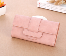 Load image into Gallery viewer, Female Suede Leather Purse
