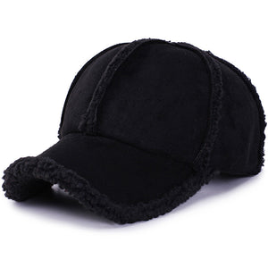 Cotton shade and ear protection baseball cap