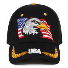 Load image into Gallery viewer, Eagle embroidery baseball cap

