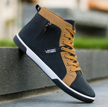 Load image into Gallery viewer, Men snow boots fashion microfiber PU ankle boots autumn winter boots men shoes men
