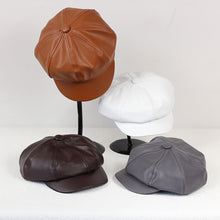 Load image into Gallery viewer, 2021 new cute ladies hat outdoor retro creative octagonal hat painter hat
