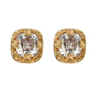 Retro Edging Gem Temperament Earrings Earrings Women
