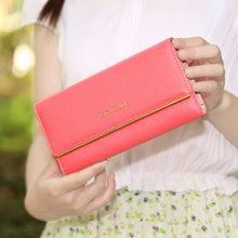 Load image into Gallery viewer, This poem Kidman female Female Long Wallet Purse Wallet Handbag ladies seventy percent off retro Large Wallet
