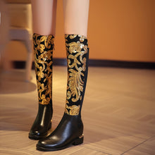 Load image into Gallery viewer, Knight boots cowhide leather boots
