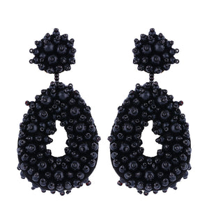 Bohemian Earrings Woven Bead Earrings