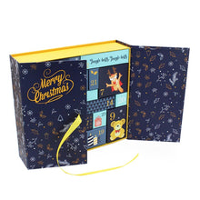 Load image into Gallery viewer, Christmas countdown calendar gift box
