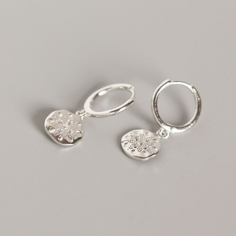 INS Style Baroque Diamond Earrings Earrings