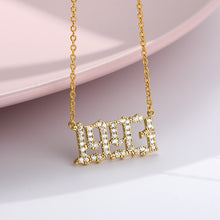 Load image into Gallery viewer, Year number necklace
