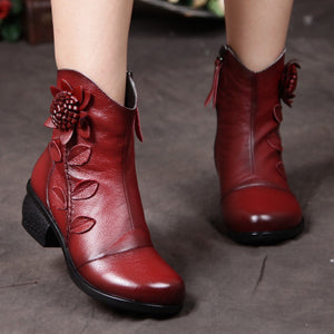 The New Style Of Autumn Winter In The New Style, The Handmade Folk Wind And The Female Shoes Of The Women's Shoes