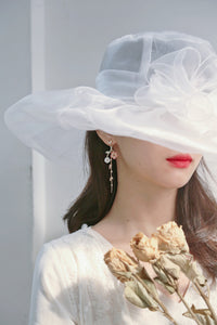Girl heart ins wind Japanese style earrings