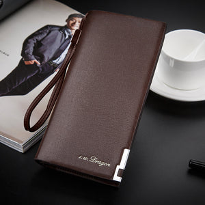SWDVOGAN new men's wallet long purse multi-functional zipper handbag manufacturer direct sales