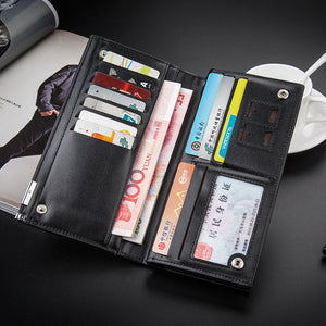 SWDVOGAN new men's wallet long purse multi-functional zipper handbag manufacturer direct sales