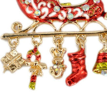 Load image into Gallery viewer, Christmas Pin Christmas gift corsage
