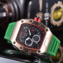 Load image into Gallery viewer, Fashion Casual Men Silicone Quartz Watch
