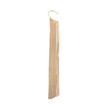 Load image into Gallery viewer, Women&#39;s exaggerated long tassel earrings
