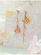 Load image into Gallery viewer, Girl heart ins wind Japanese style earrings
