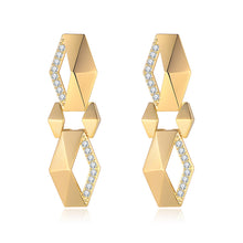 Load image into Gallery viewer, Earrings Simple Temperament Inlaid Pearl Ear Hook Earrings
