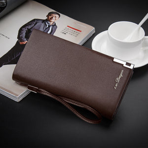 SWDVOGAN new men's wallet long purse multi-functional zipper handbag manufacturer direct sales