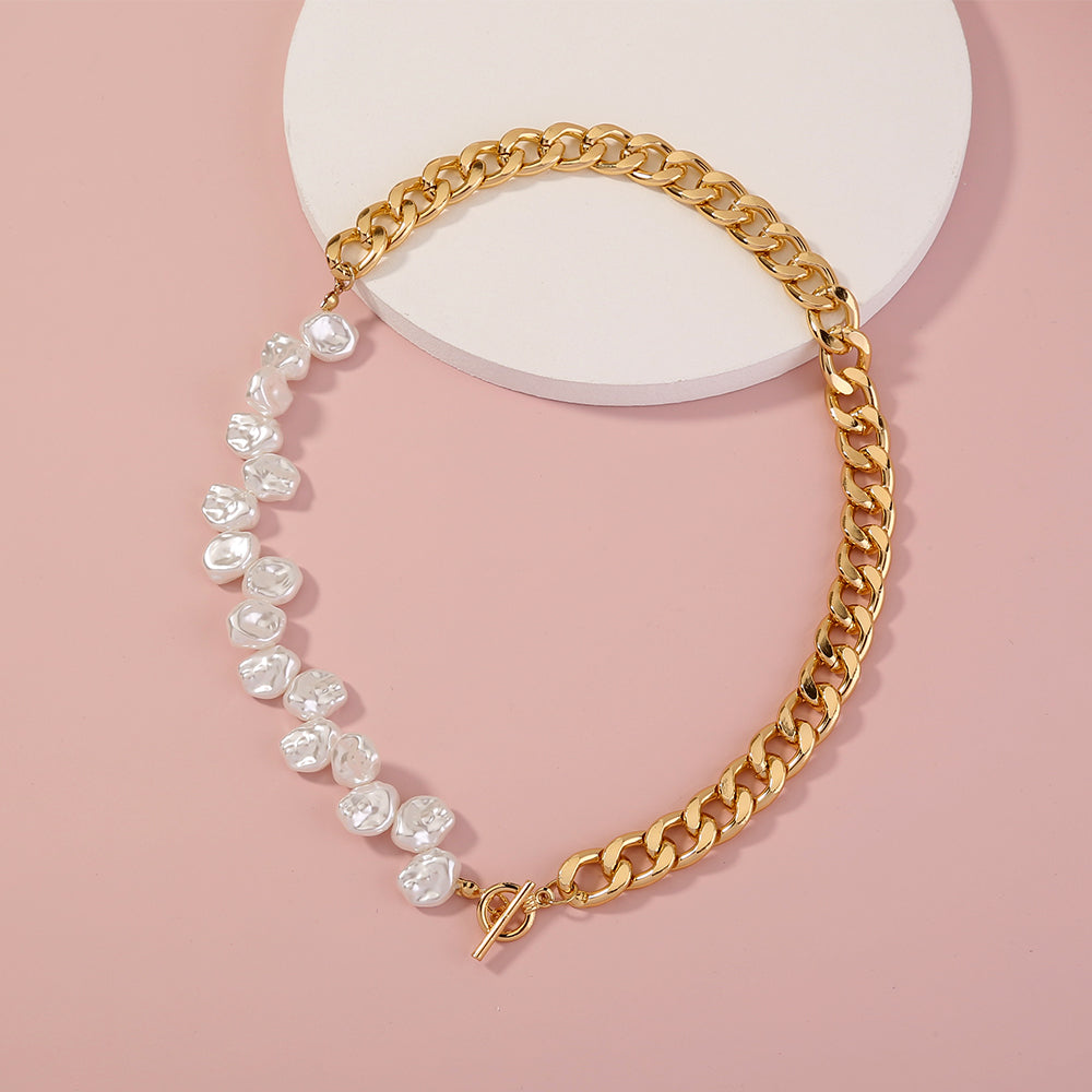 Faux Pearl Necklace
