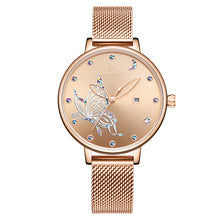Load image into Gallery viewer, Quartz watch mesh belt watch
