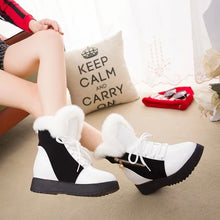 Load image into Gallery viewer, Fur snow boots
