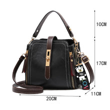 Load image into Gallery viewer, Fashion PU Leather Handbags Small Flap Crossbody Shoulder Messenger Bags Women Vintage Purse  Bags
