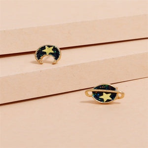 Japanese Cartoon Ears Star Earrings
