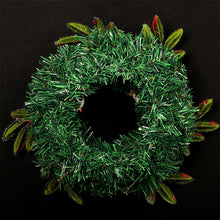 Load image into Gallery viewer, Hongyi Creative Christmas Decoration Cotton Wreath Restaurant Hotel Window Hanging Decoration New Rattan Ring Christmas
