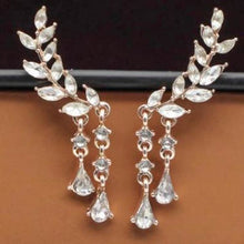 Load image into Gallery viewer, Geometric earrings long tassel earrings

