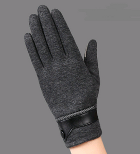 New men's gloves winter outdoor warm riding gloves men's touch screen gloves