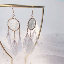 Load image into Gallery viewer, Dream catcher tassel earrings
